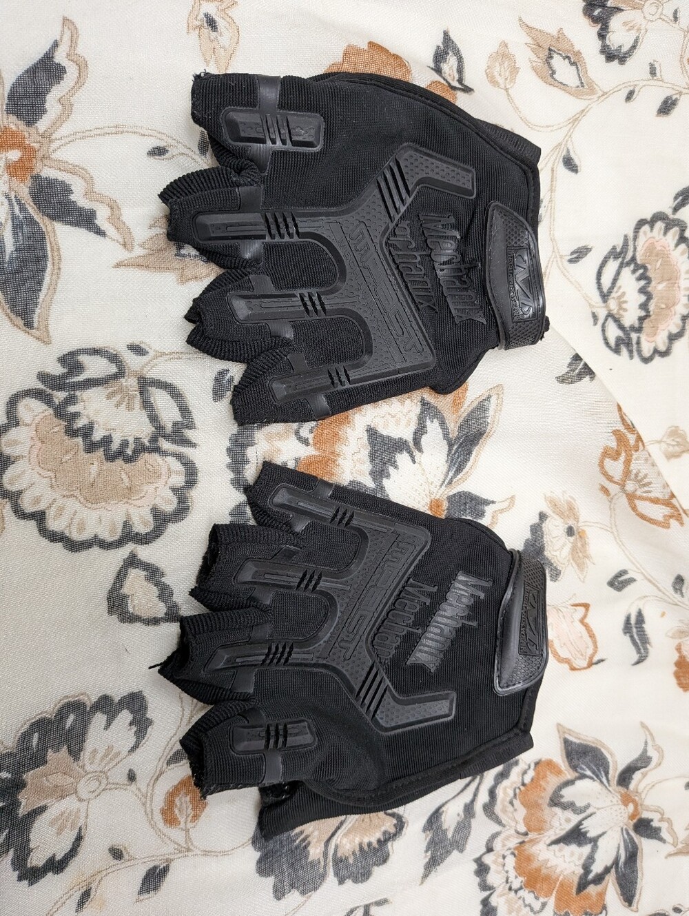 Half-Finger Tactical Work Gloves - Black